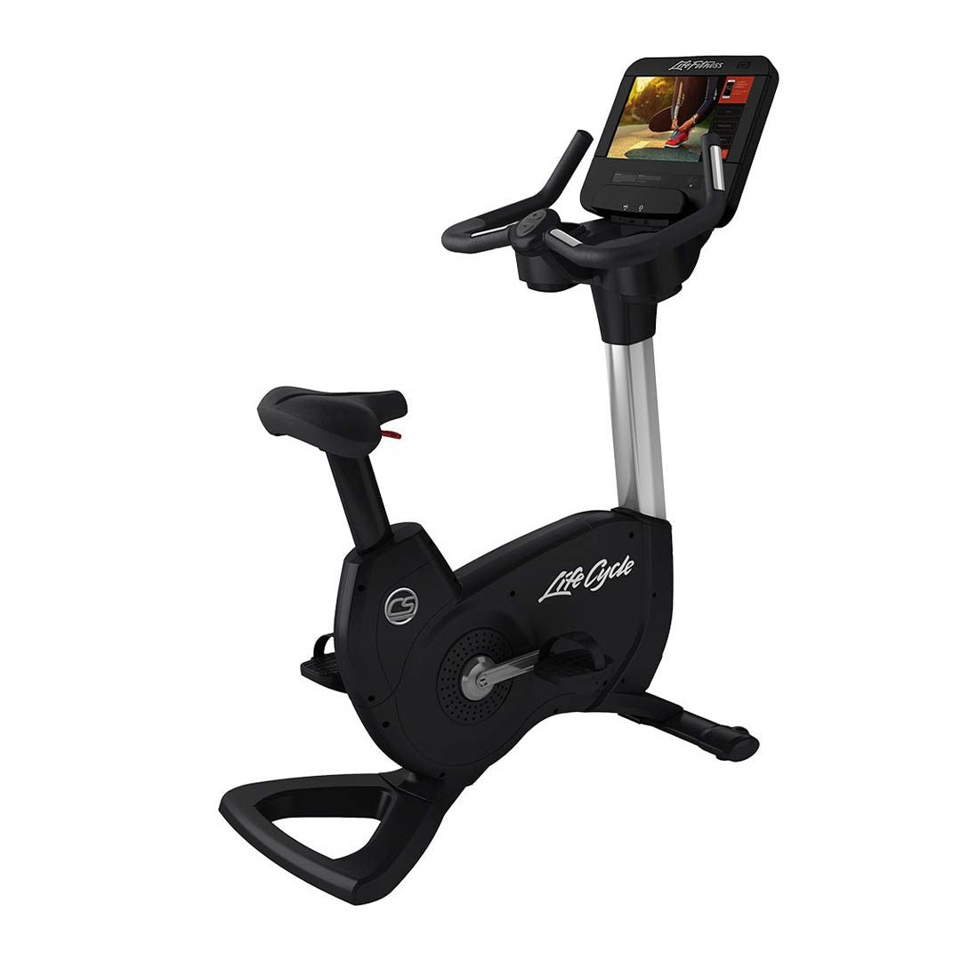 Life Fitness Platinum Club Series Upright Lifecycle® Bike with SE3HD Console