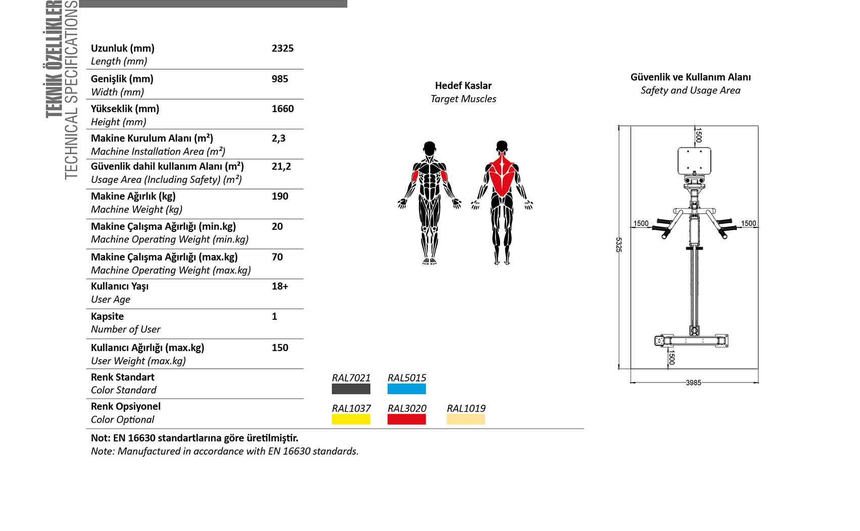 LOW ROW – LKF 1180