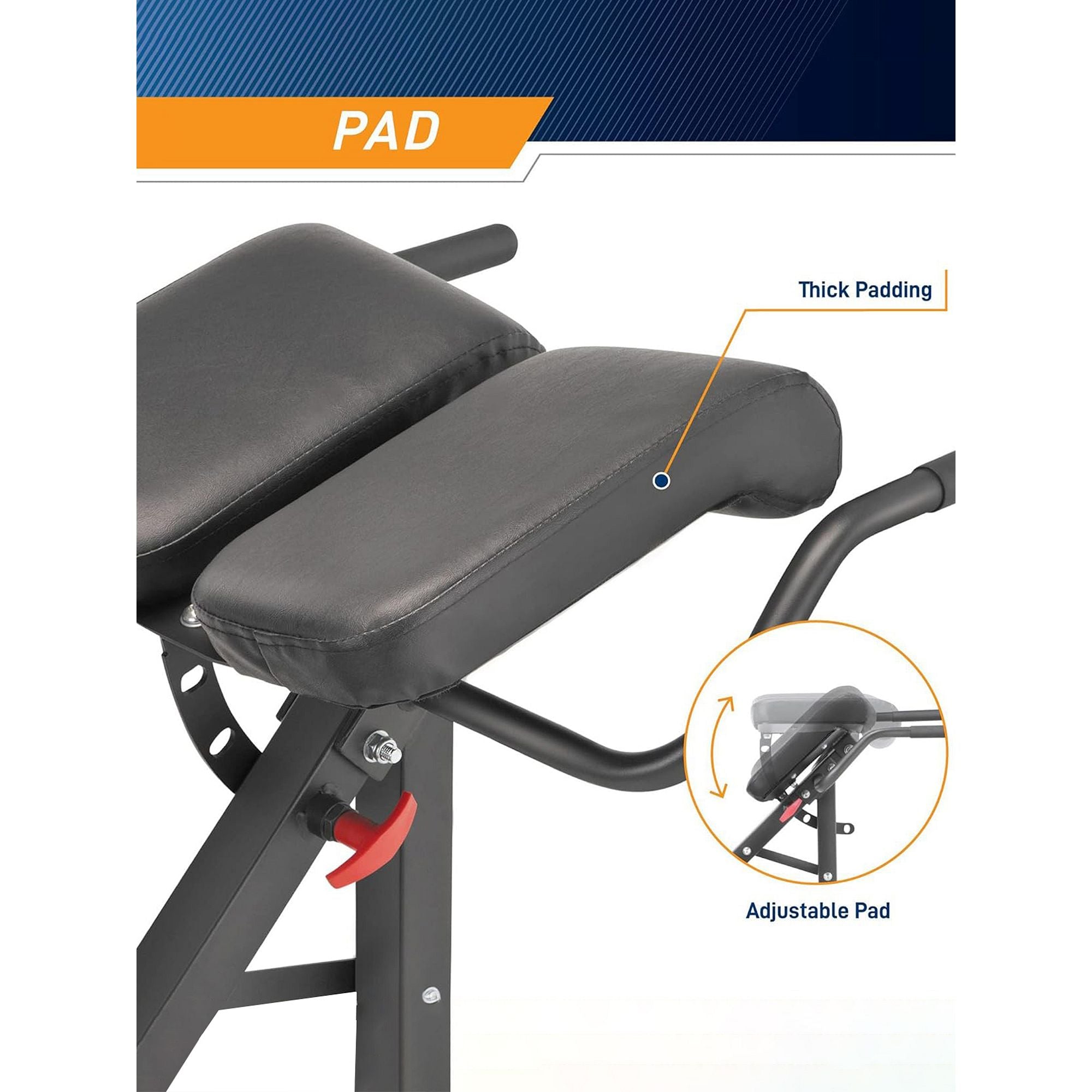 Marcy Deluxe Steel Frame Hyper Extension Bench