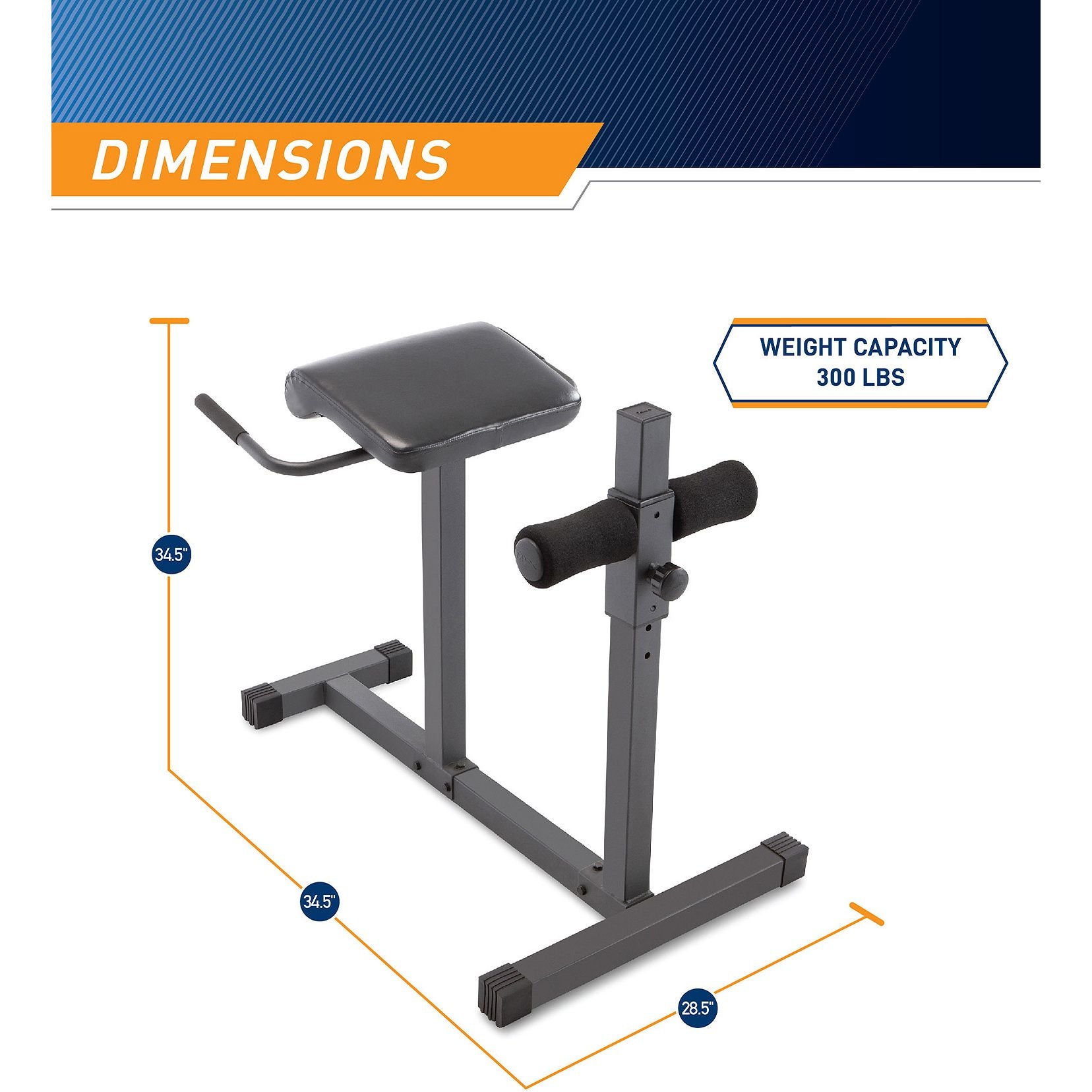 Marcy Roman Chair Hyper Extension Bench