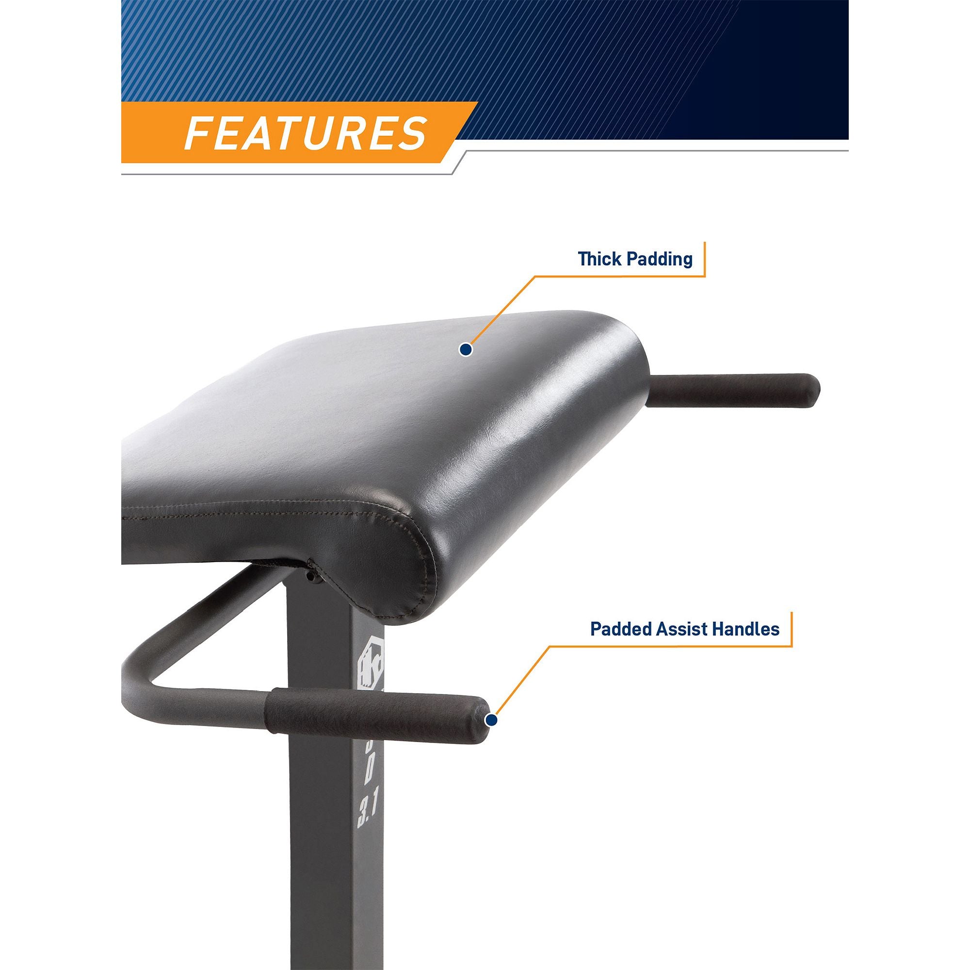 كرسي مارسي الروماني، مقعد تمديد مفرط