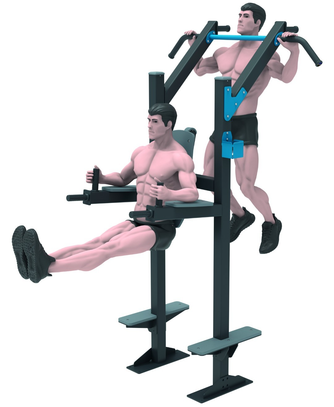 LEG RAISE / PARALLEL BAR DIPS / CHIN UP – LKF 1120