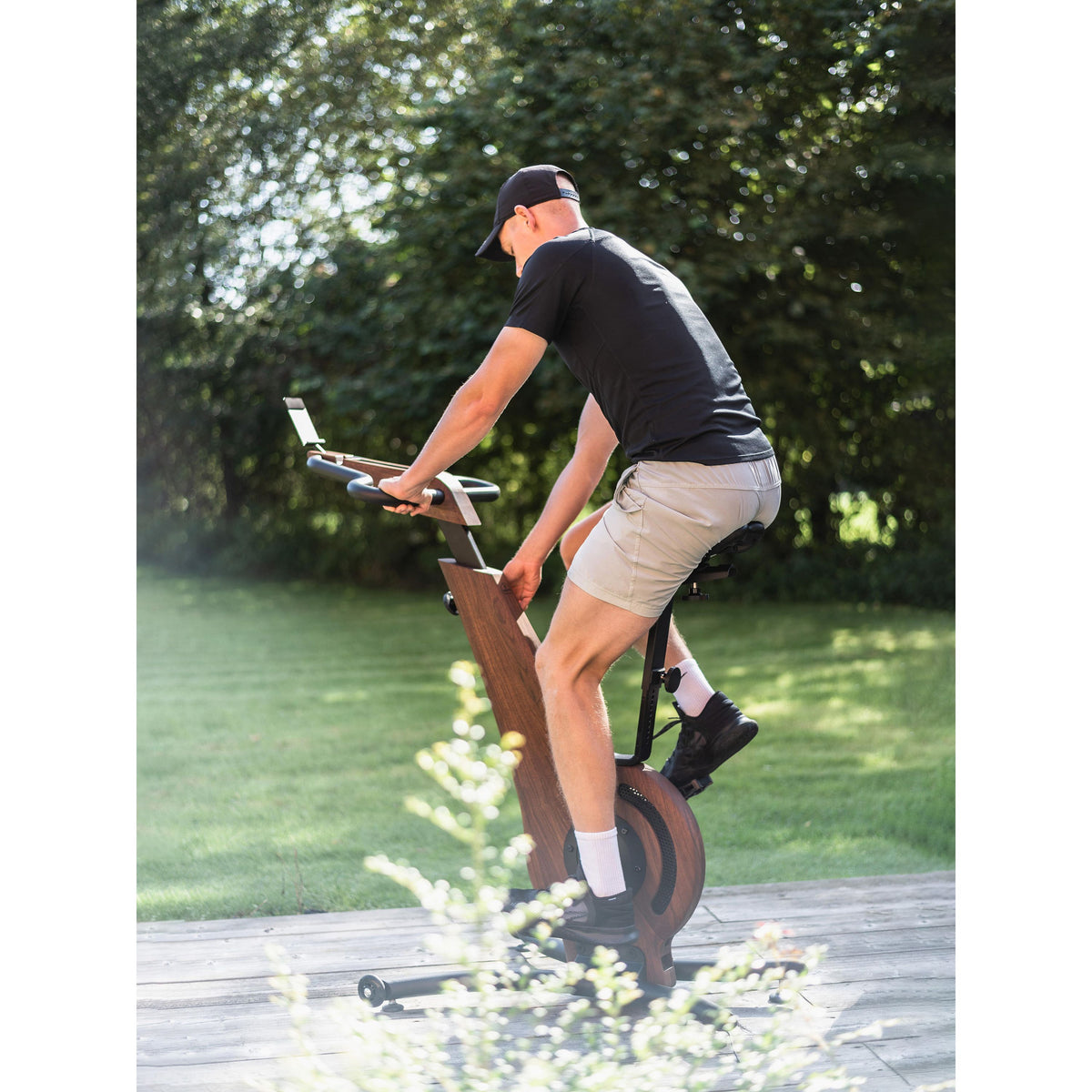 NOHrD Bike Club - Upright Exercise Bike for Home Cardio — view 4