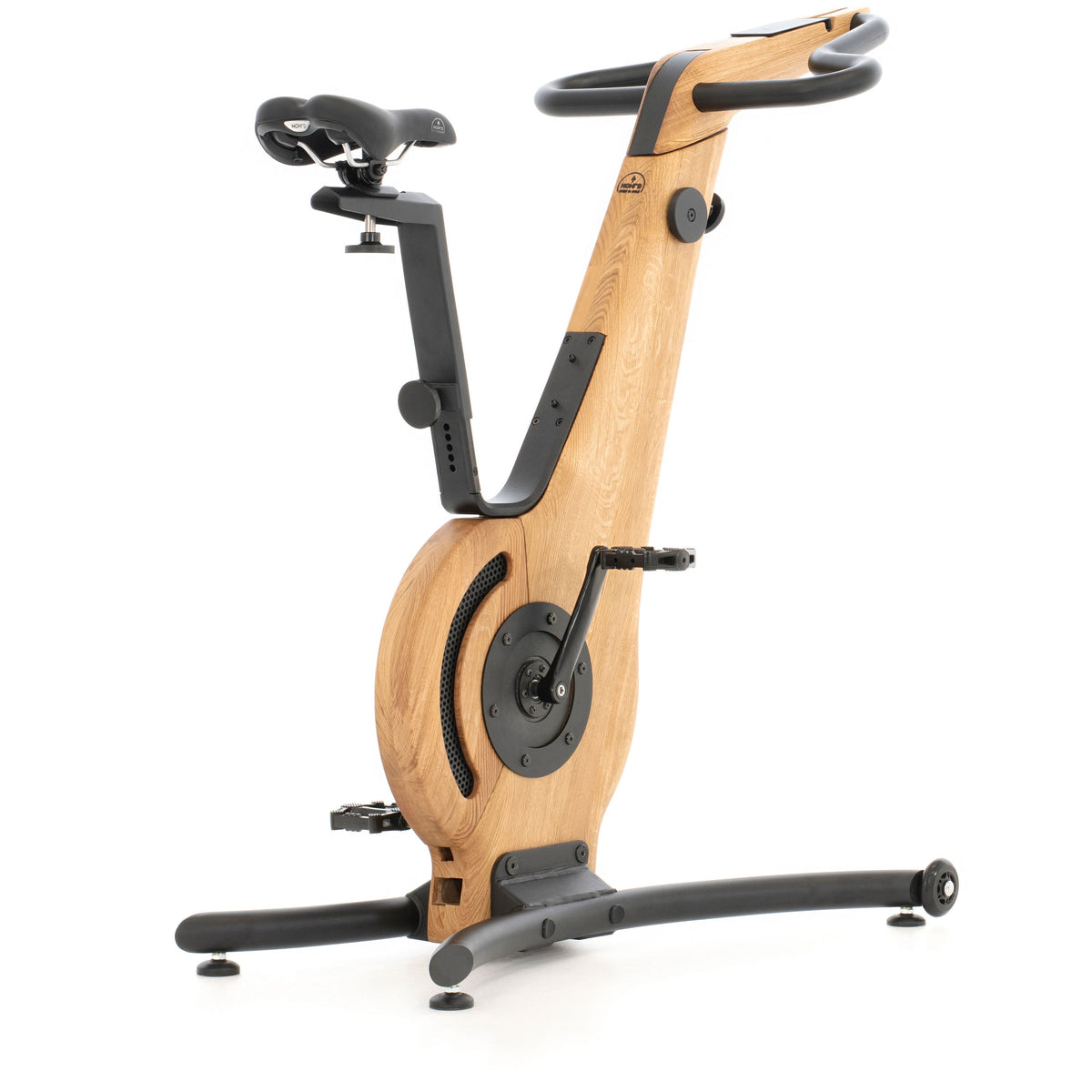 NOHrD Bike Oak - Upright Exercise Bike for Home Cardio