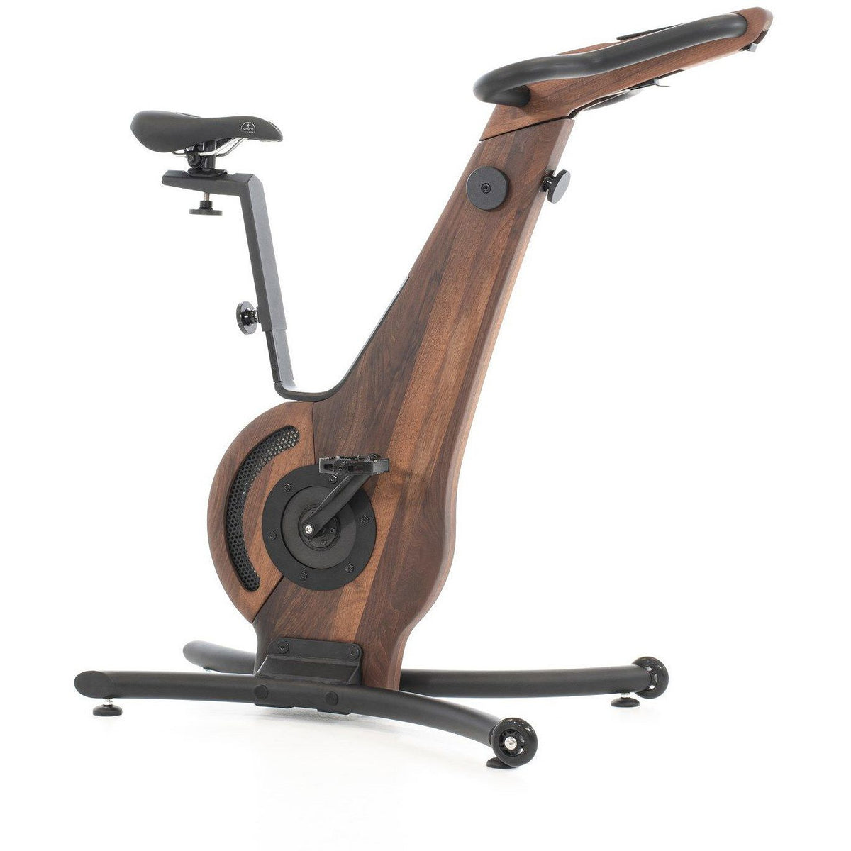 NOHrD Bike Walnut - Upright Exercise Bike for Home Cardio — view 3