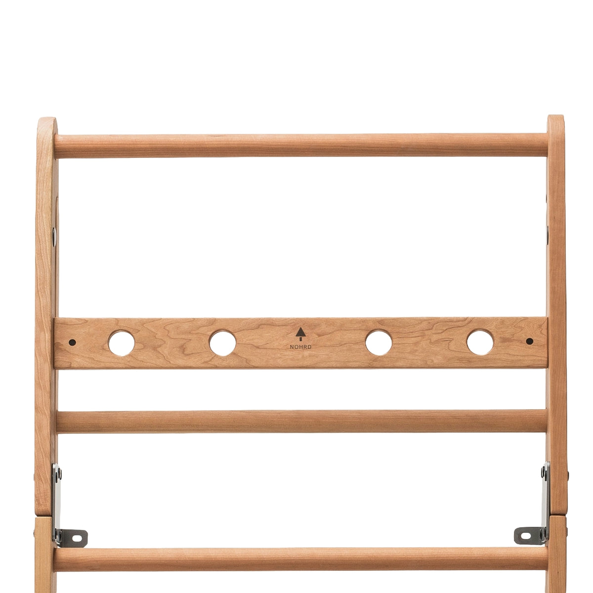 NOHrD Cherry Solid Wood WallBars - Premium Cherry Wood Swedish Fitness Ladder - 10 Bars — view 4