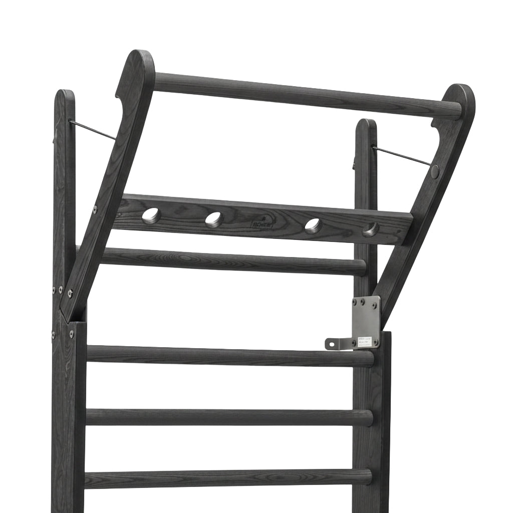 NOHrD Shadow WallBar - Elegant Solid Wood Swedish Fitness Ladder - 10 Bars — view 2