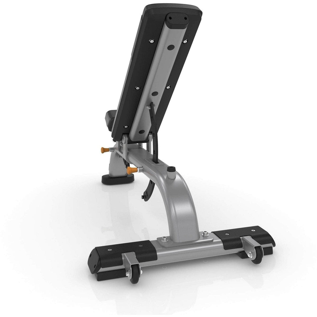 Precor DBR0119 Discovery Series Adjustable Bench - Gloss Metallic Silver — view 2