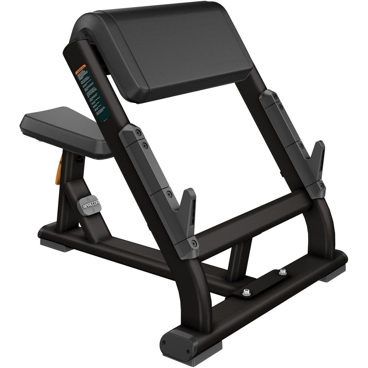 Precor DBR0202 Discovery Series Preacher Curl Bench - Black Pearl