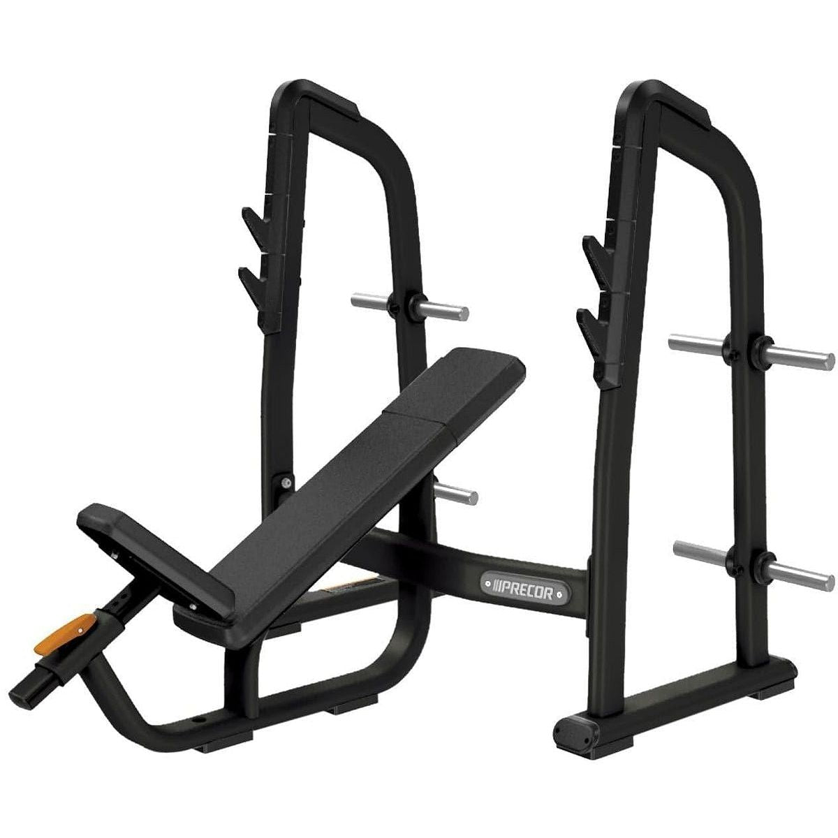 Precor DBR0410 Discovery Series Olympic Incline Bench - Black Pearl