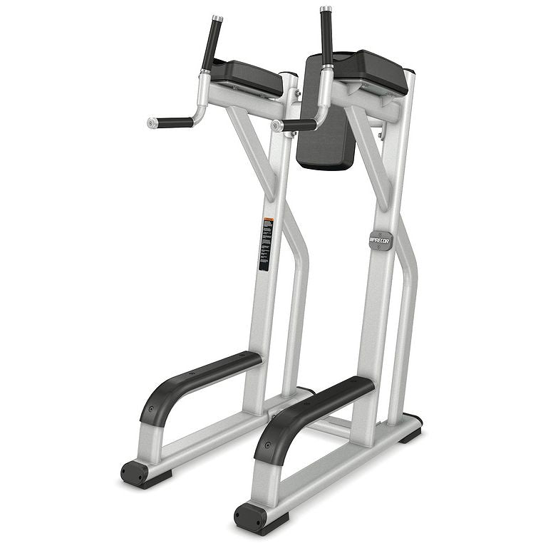 Precor DBR0702 Discovery Series Vertical Knee-Up - Gloss Metallic Silver