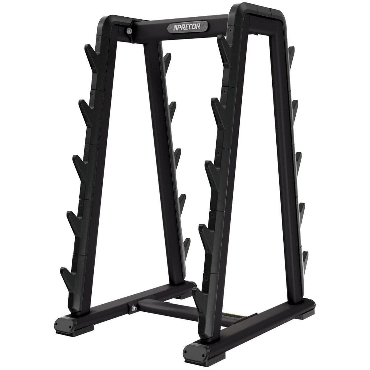 Precor DBR0808 Discovery Series Barbell Rack - Black Pearl
