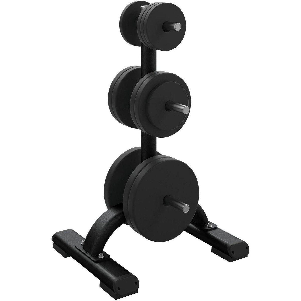 Precor DBR0817 Discovery Series Weight Plate Tree - Black Pearl