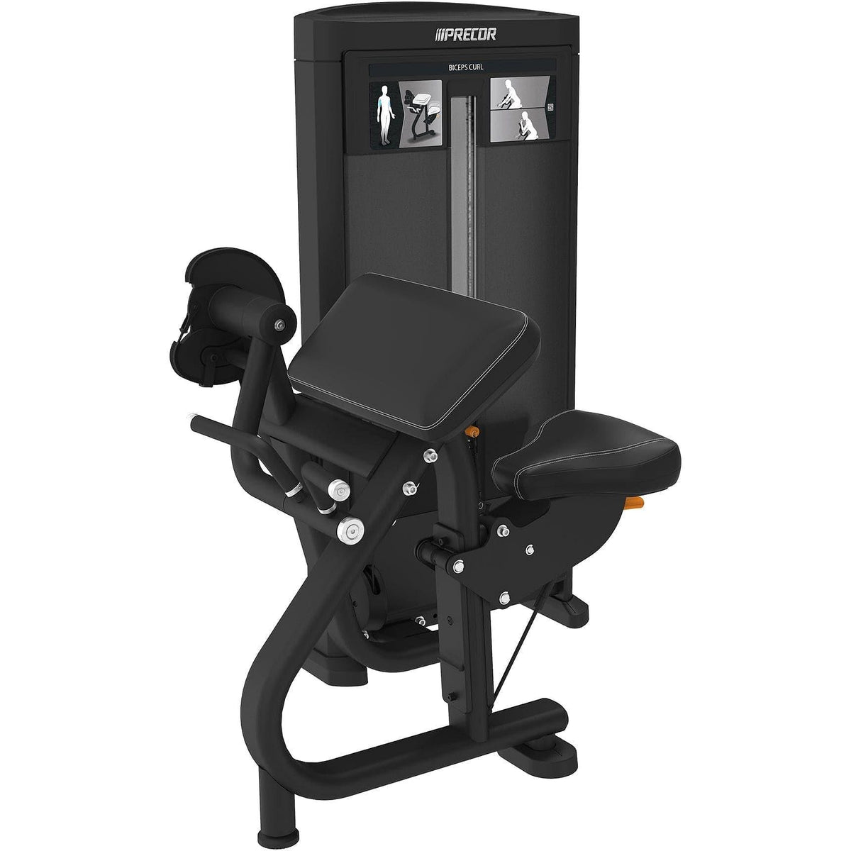 Precor RSL0204 Resolute Series Biceps Curl - Black