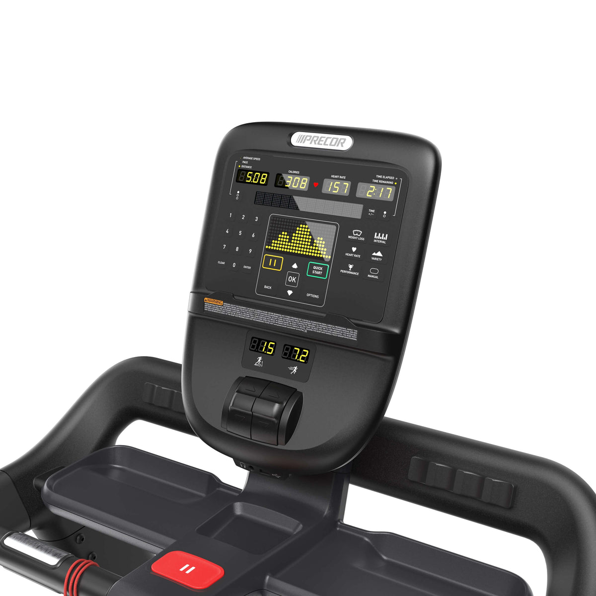 Precor TRM 531 Treadmill — view 3