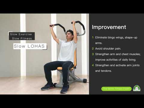 Isokinetic Shoulder Press / Lat Pull Down Training