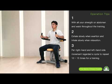 Isokinetic Waist Twist / Rotary Torso Training