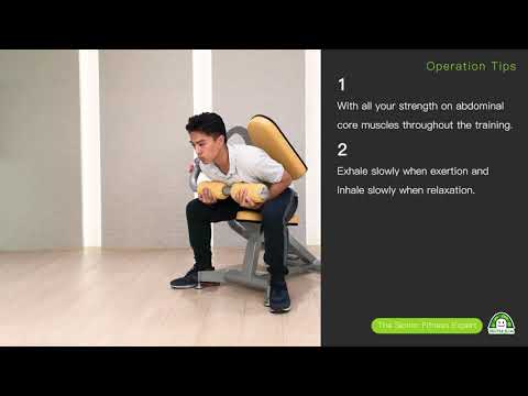 Isokinetic Abdominal Crunch / Back Training
