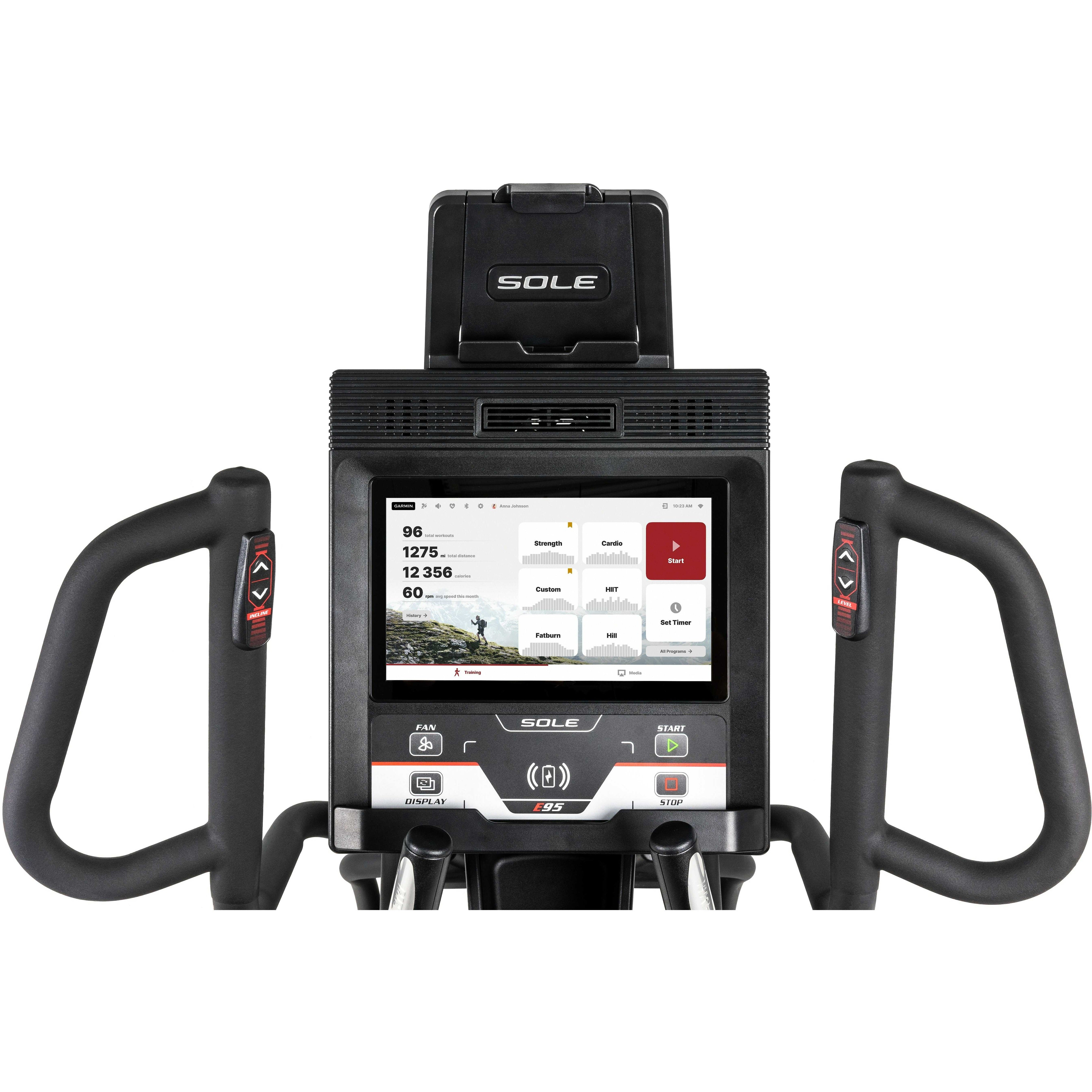 Sole Fitness E95-ENT Elliptical Cross Trainer with 13.3" Touchscreen | Brand New