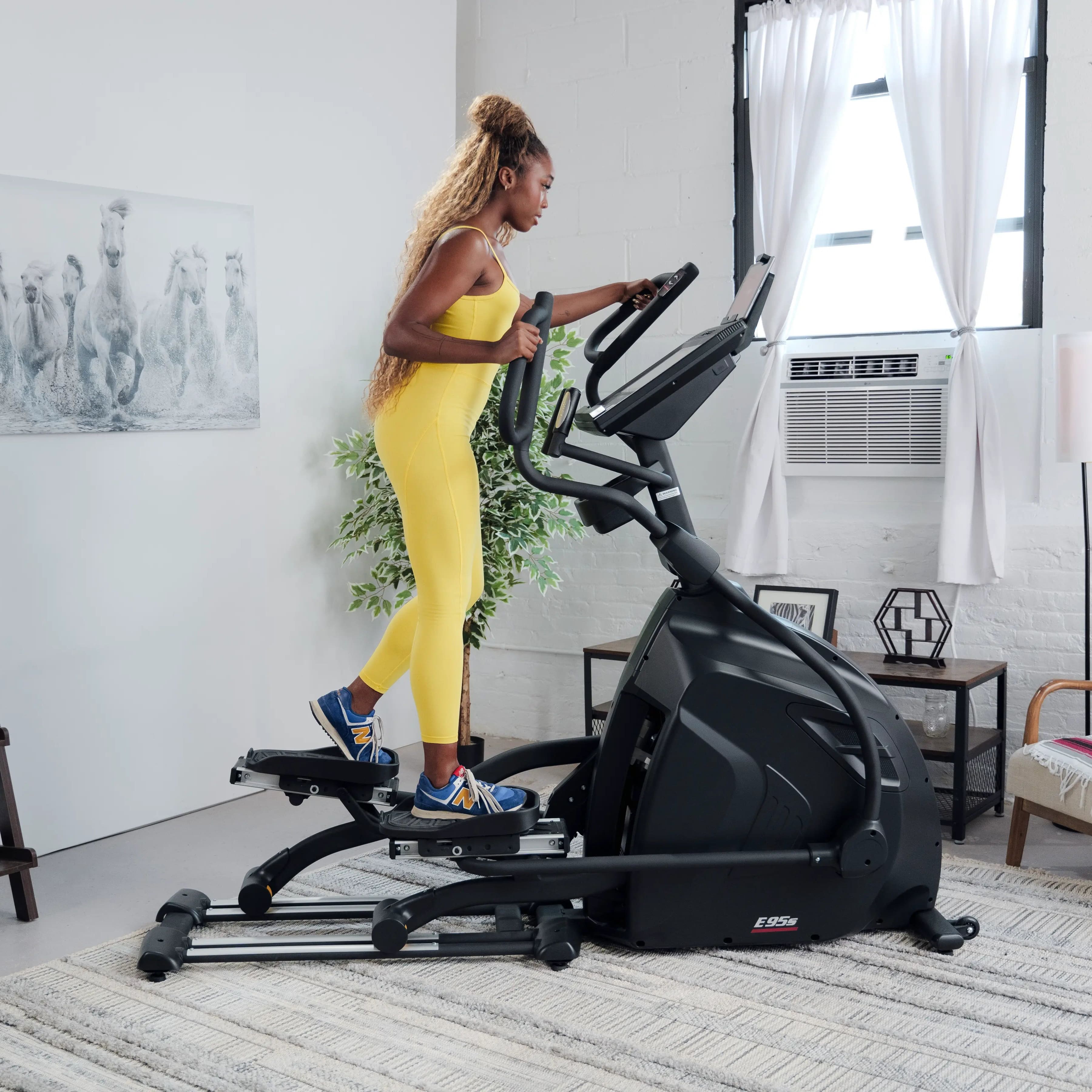 Sole Fitness E95S Elliptical Cross Trainer with 13.3" Touchscreen
