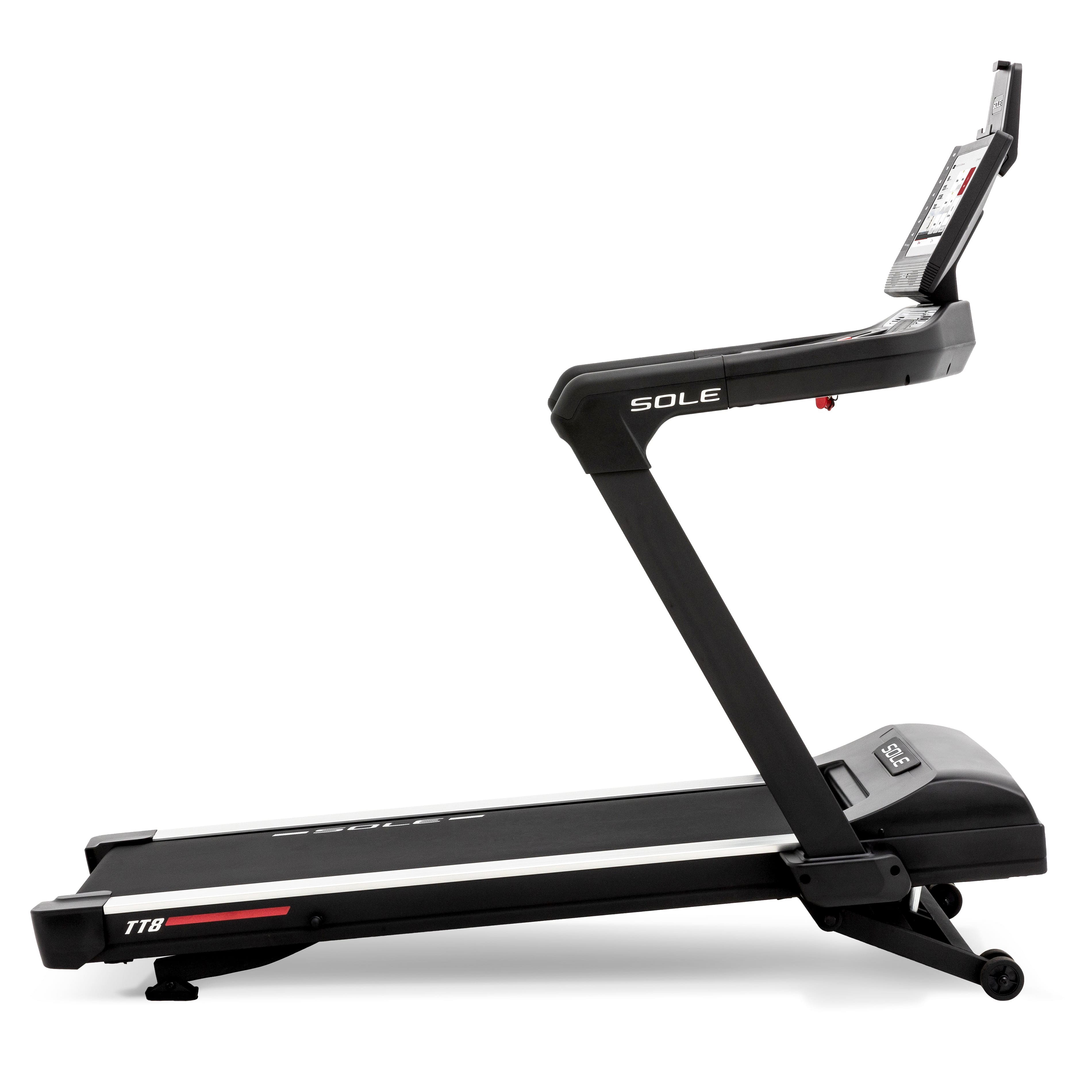 Sole Fitness TT8 Semi-Commercial AC Motor Treadmill with 15.6" Android Touchscreen