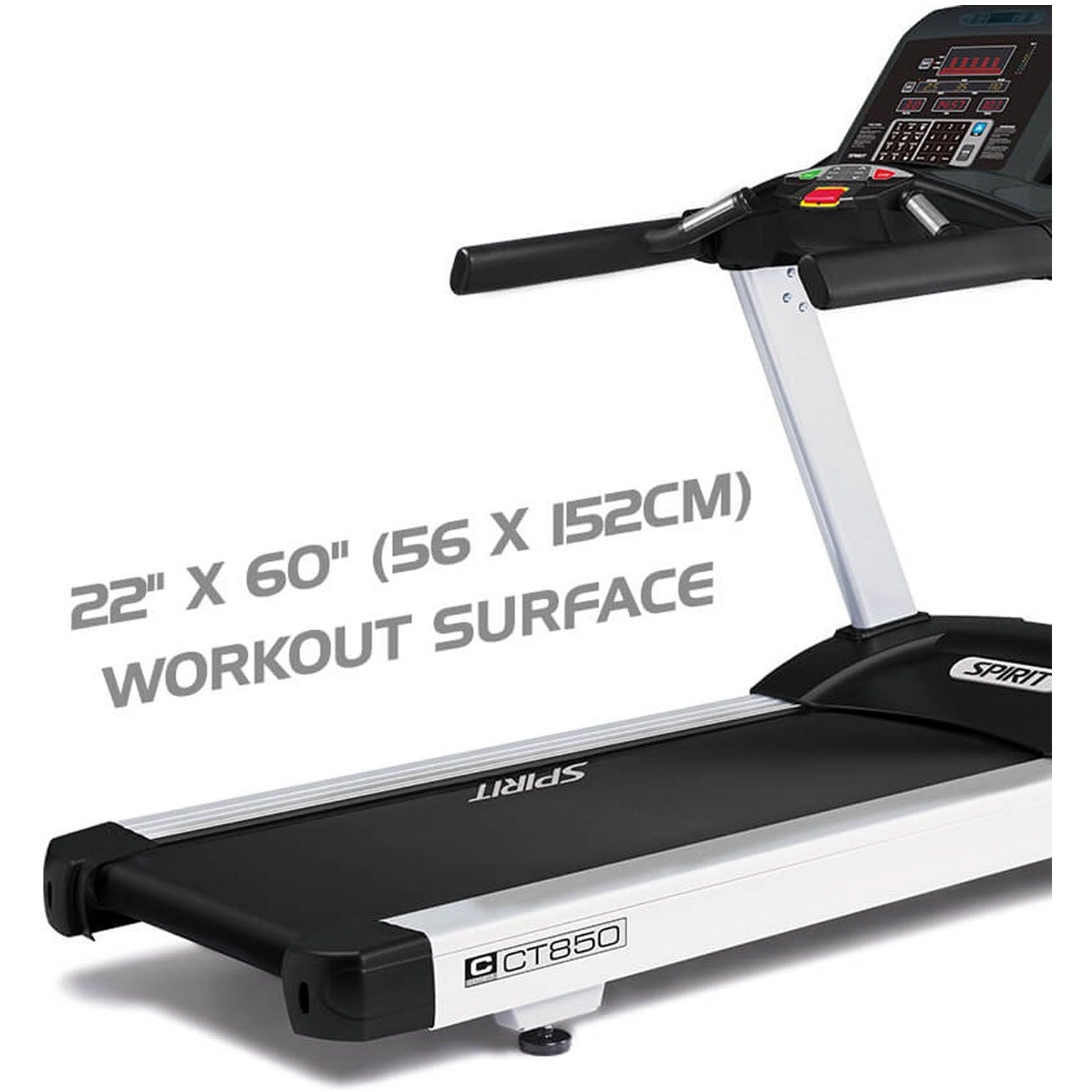 Spirit Fitness CT850ENT Heavy Duty Commercial Treadmill