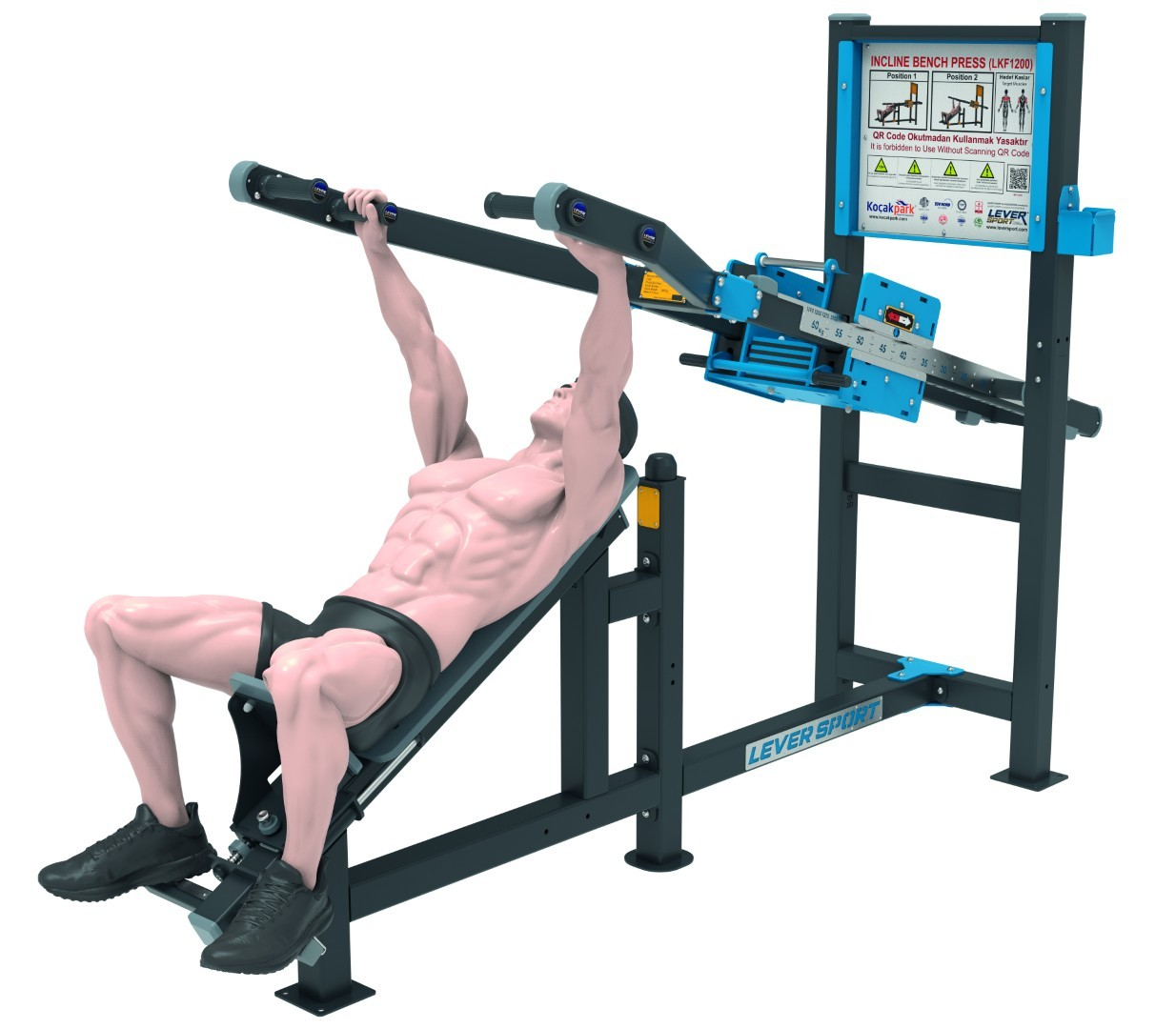 INCLINE BENCH PRESS – LKF 1200
