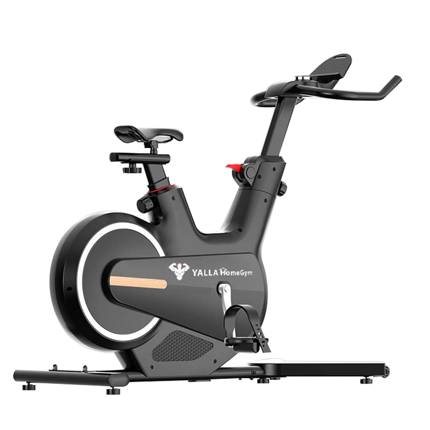 YALLA HomeGym Warriors Spin Bike, Indoor Exercise Bike with Magnetic Resistance, 8KG Flywheel